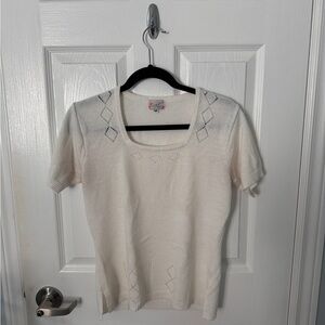 VINTAGE knitted t shirt
